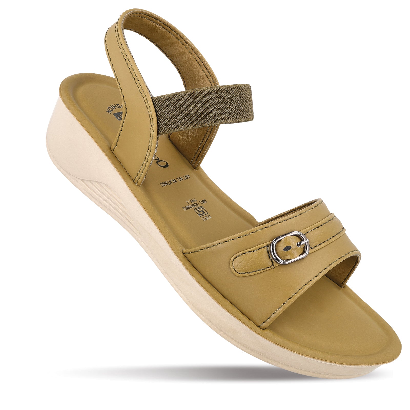 Women's Wedge Heel Sandals  - WLR79003 Cocoon Green