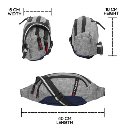 Bronko Waist Bag - Grey