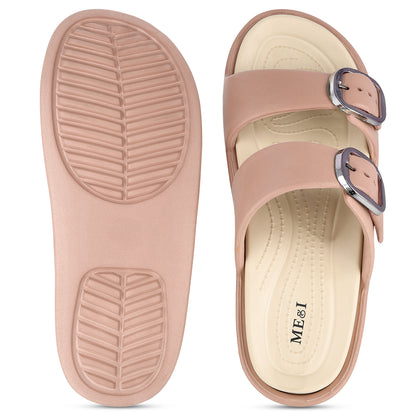 Women's Daily Wear Sandals - MI602 Rose Beige