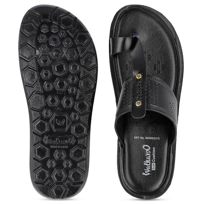 Men's Daily Wear Sandals - WGR53372 Black