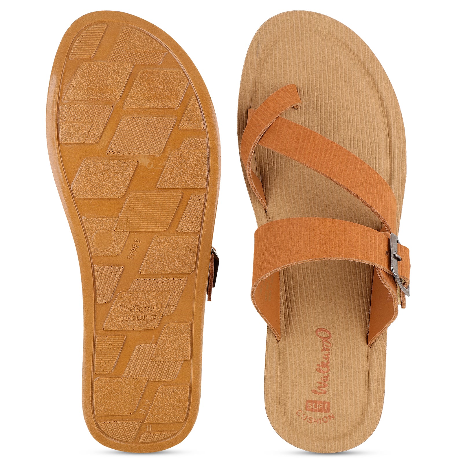 Women's Daily Wear Sandals  - WL7573 Caramel