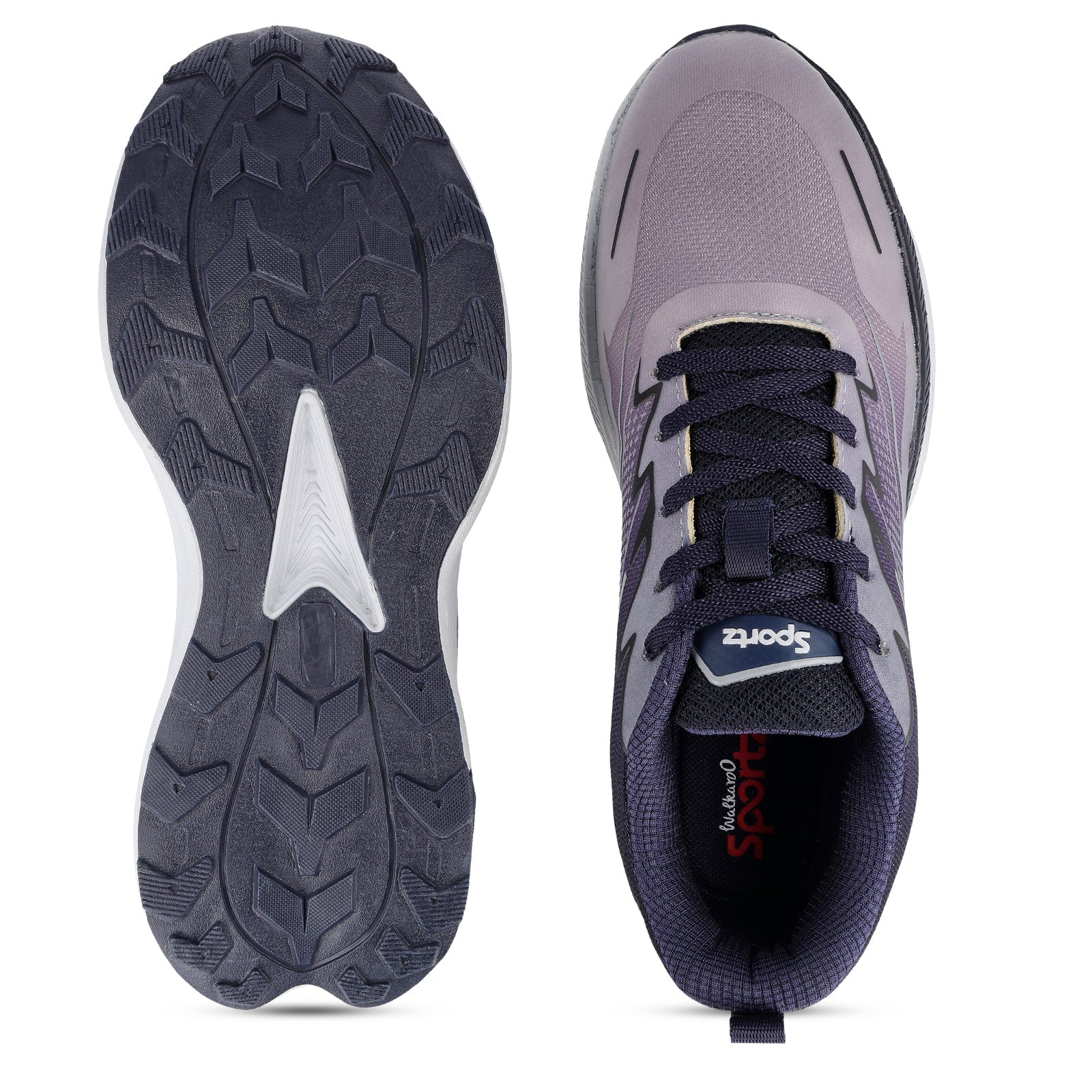 Men's Lace-up Sports Shoe - SGE21006 Navy Blue