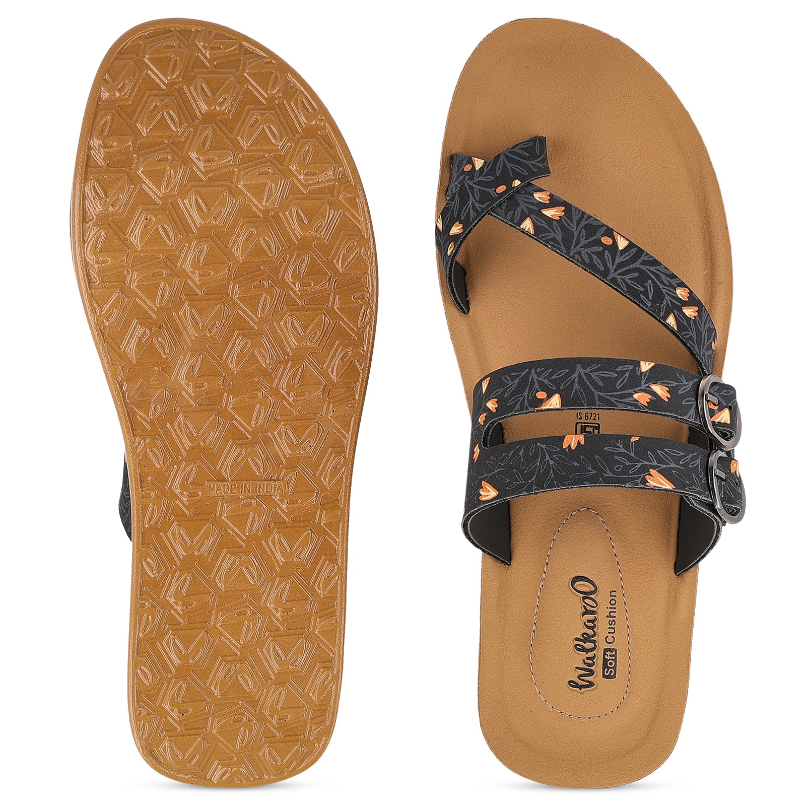 Women's Daily Wear Sandals  - WL7617 Black