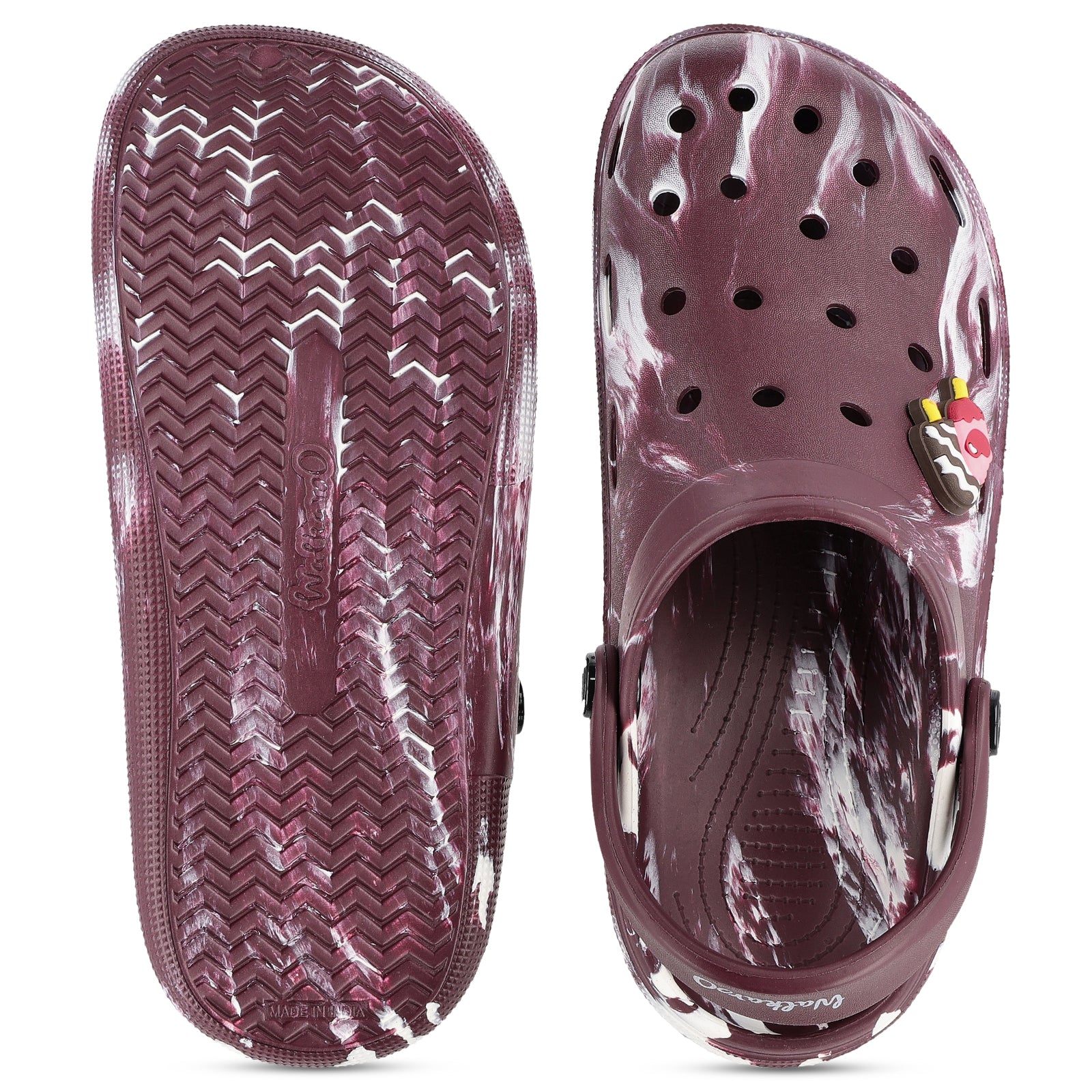 Women's Clogs  - WC8960 Grape White