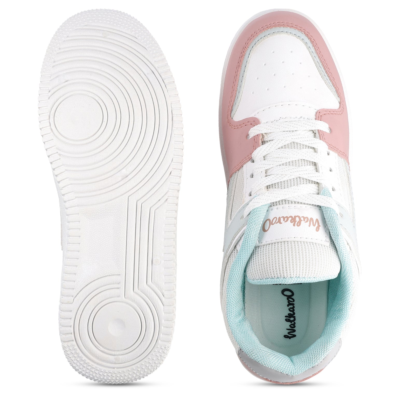 Women's Sports Sneakers - WY3387 White Peach