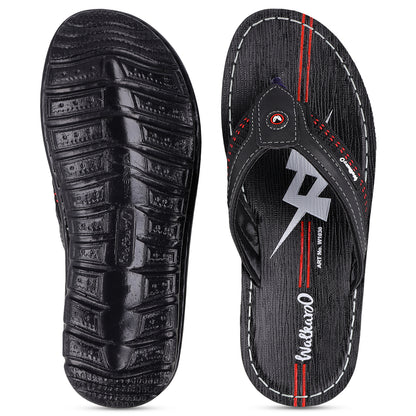 Men's Daily Wear Sandals - W1030 Black