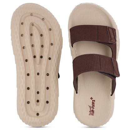 Men's Daily Wear Sandals - WE8849 Greige Brown