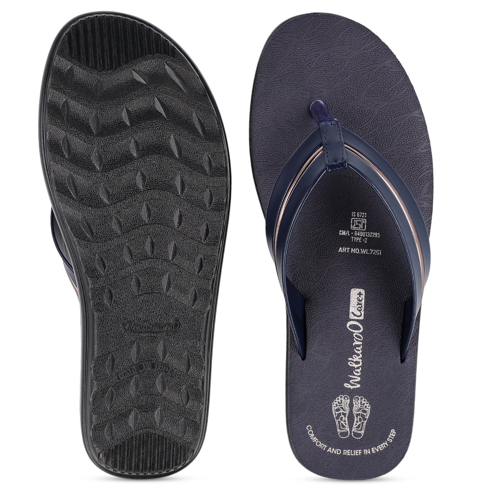 Women's Daily Wear Sandal  - WL7251 Blue