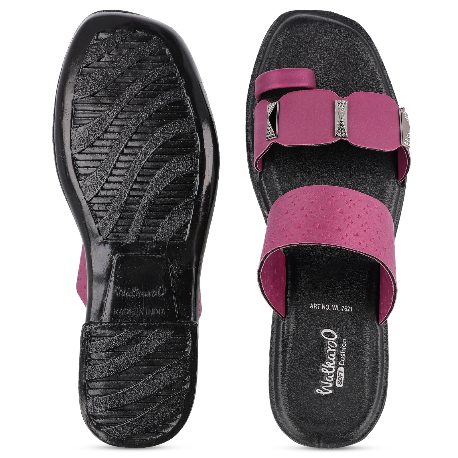 Women's Daily Wear Sandals - WL7621 Maroon