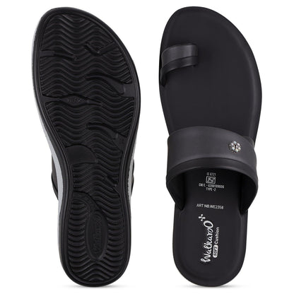 Women's Daily Wear Sandals - WE2358 Black