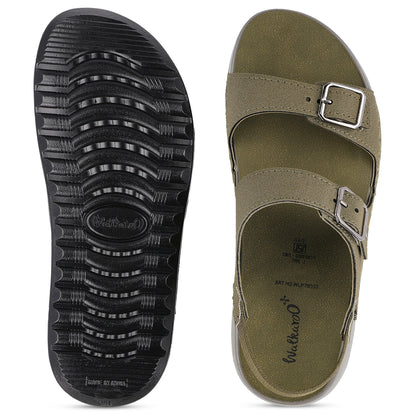 Women's Daily Wear Comfort Sandals - WLP78003 Olive