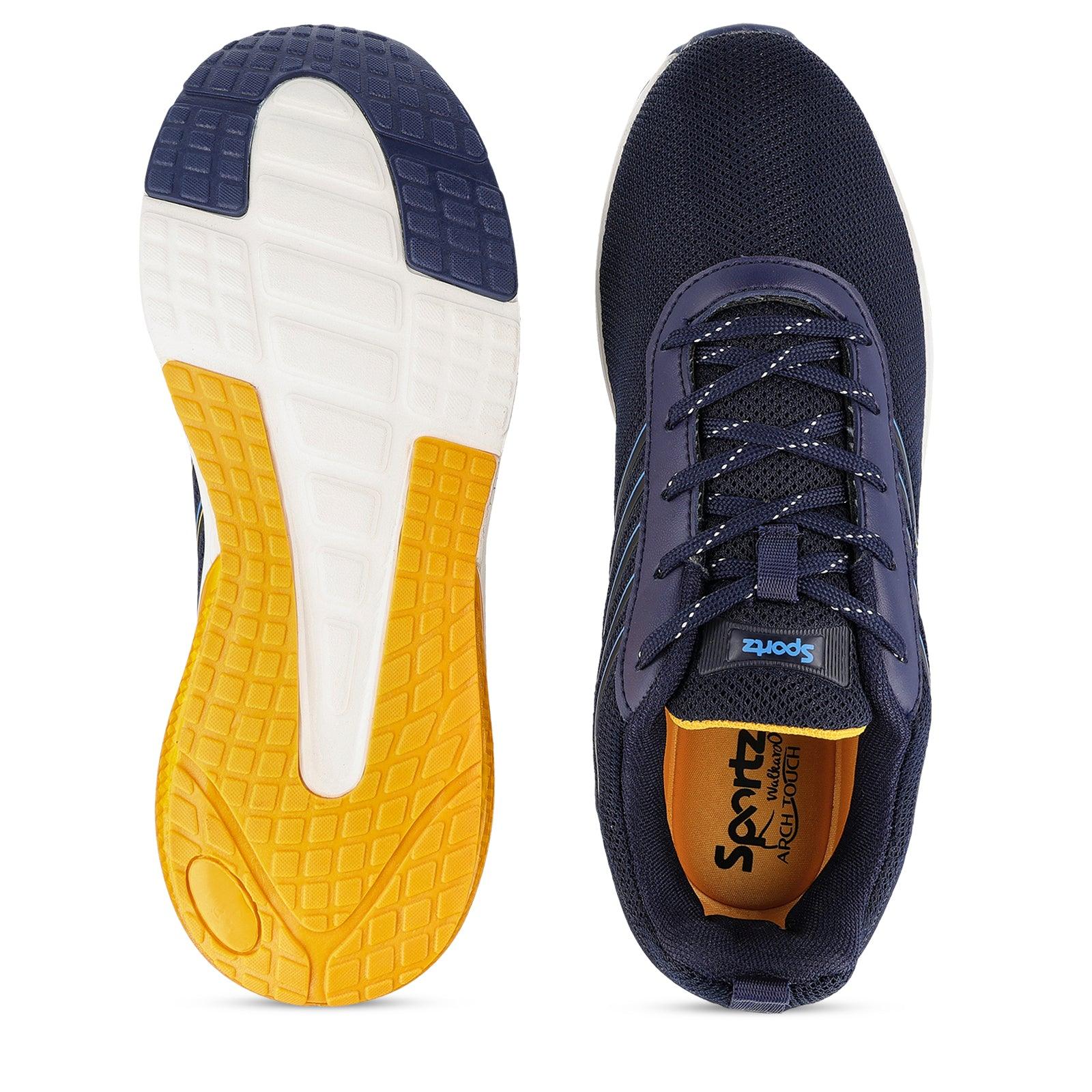 WENGOR Men's Lace-up Sports Shoes - Navy Blue