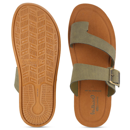 Men's Daily Wear Sandals - WGR53239 Olive