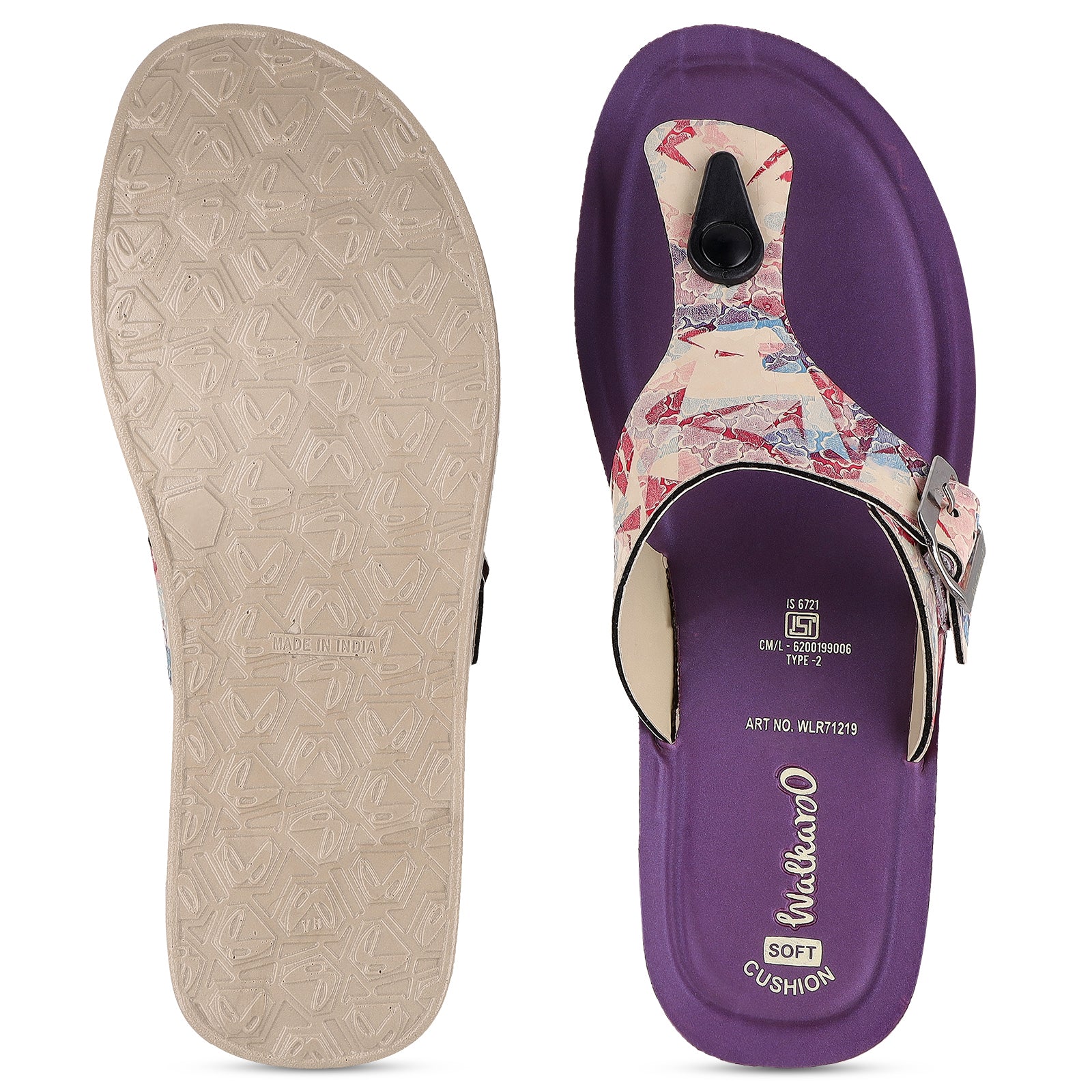 Women's Daily Wear Sandals - WLR71219 Special Plum