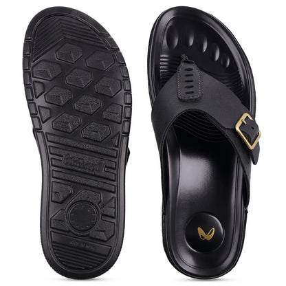 Men's Daily Wear Comfort Sandals - WGP50020 Black