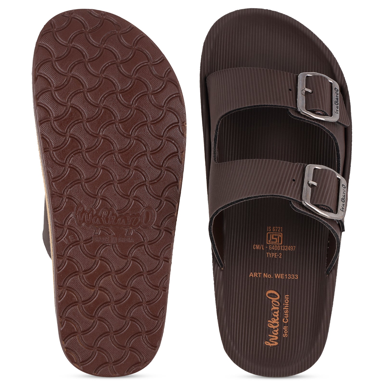 Men's Daily Wear Comfort Sandals - WE1333 Linx Brown