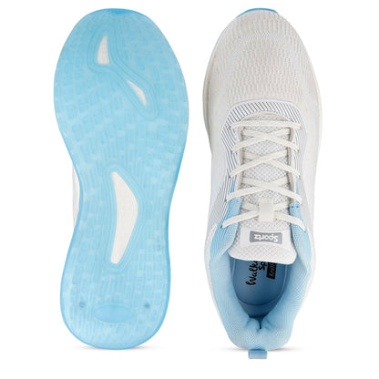 VORTIZ Men's Lace-up Walking Shoes - WS9140 White