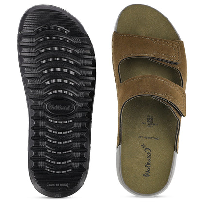 Women's Daily Wear Comfort Sandals - WLP74007 Olive