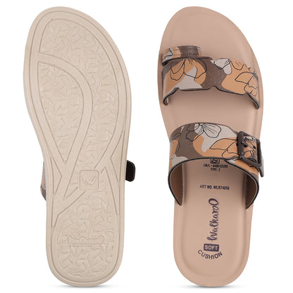 Women's Daily Wear Sandals - WLR74056 Espresso