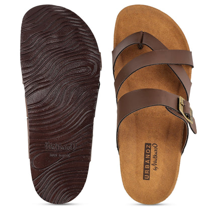 Men's Comfort Sandals - WGE53359 Brown