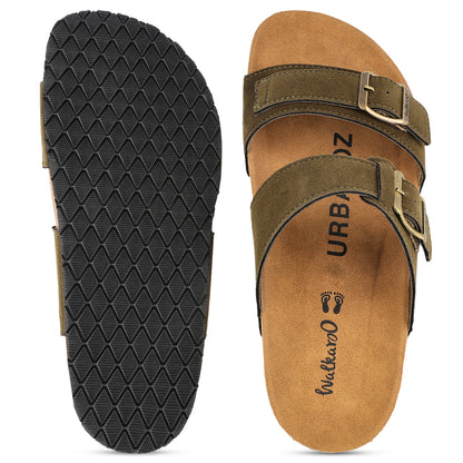 Men's Comfort Sandals - WGE53329 Olive