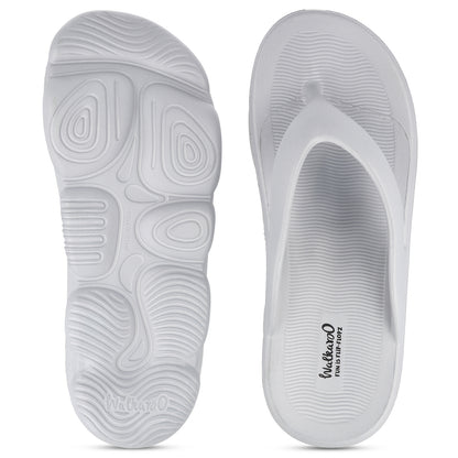 Men's Flip-Flop Slippers - WC8789 Light Grey