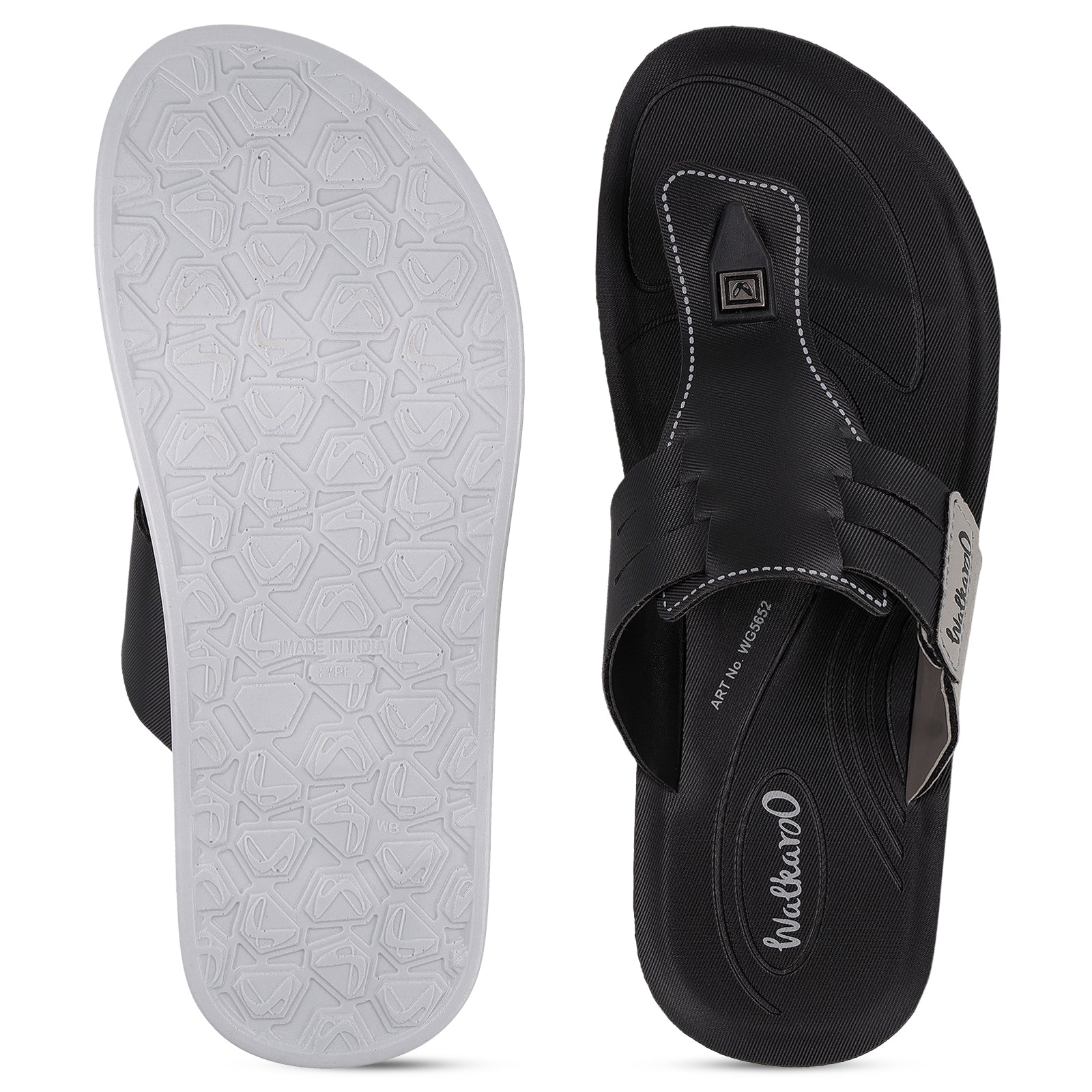 Men's Daily Wear Sandals  - WG5652 Black