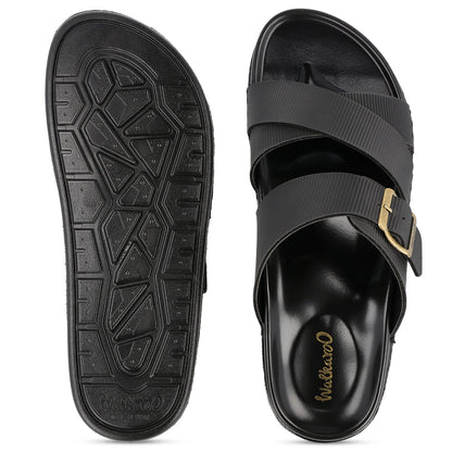Men's Daily Wear Sandals - WGP53071 Black