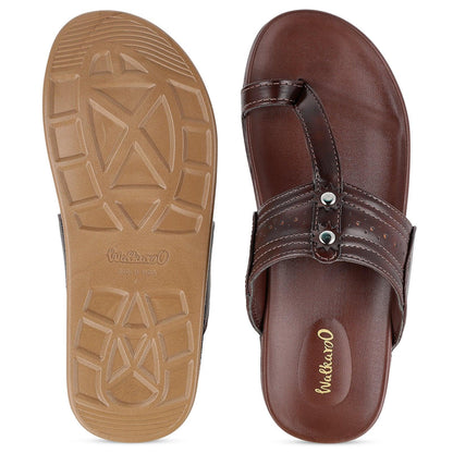 Men's Kolhapuri Chappal - WE1351 Brown