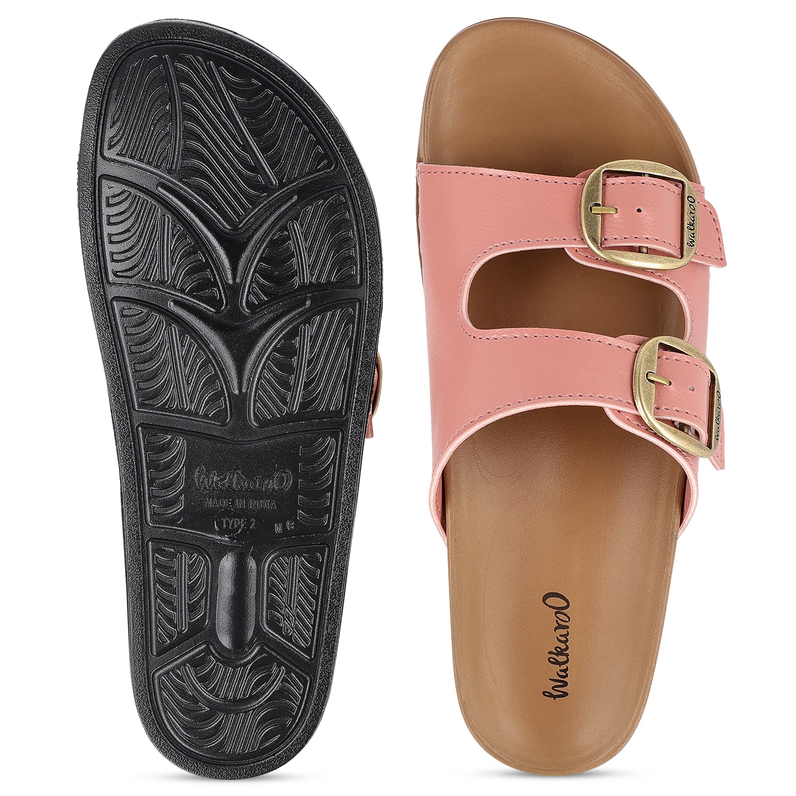 Women's Daily Wear Comfort Sandals - WE2500 Peach