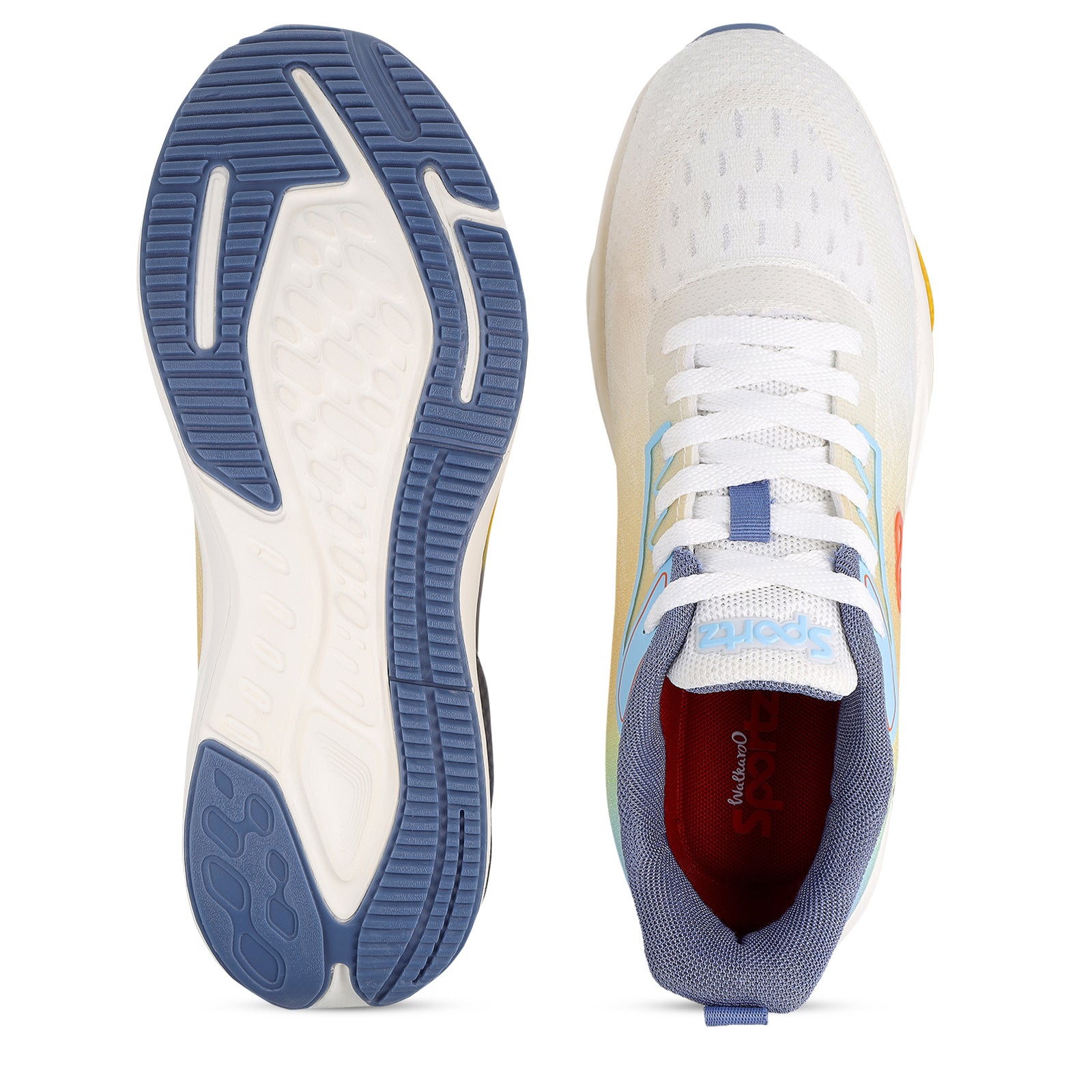TOMAX Men's Lace-up Sports Shoe - WS9159 Sky Orange