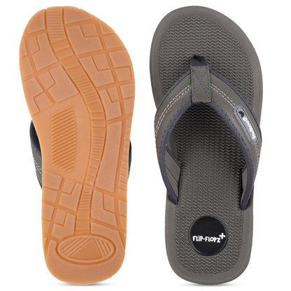 Men's Flip Flop Slippers - WE6610 Grey