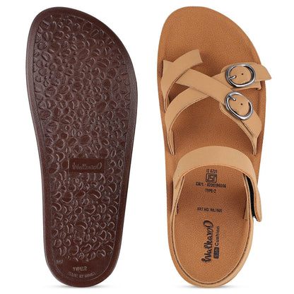 Women's Daily Wear Sandals  - WL7905 Beige