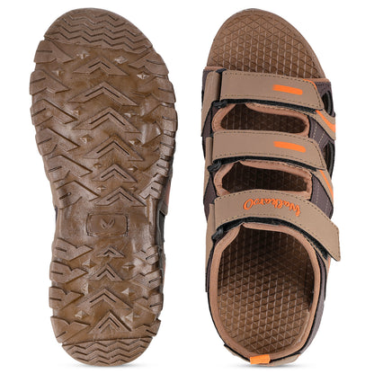 Men's Sports Sandals - WC4484 Brown Orange