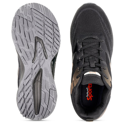 Men's Lace-up Sports Shoes - WS9167 Black Copper