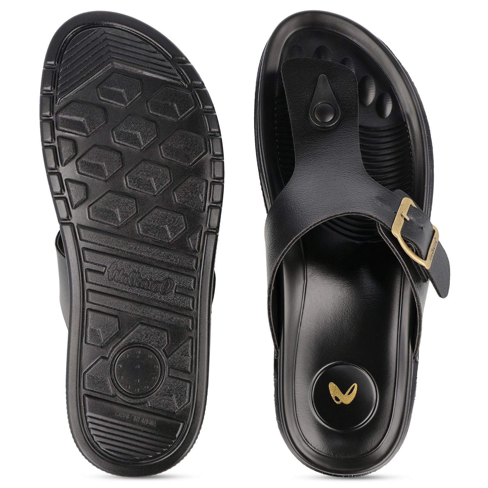 Men's Bounceez Water Resistant Sandals - WGP53331 Black