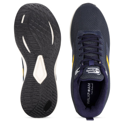 Men's Lace-up Sports Shoe - WS9627 Navy Blue