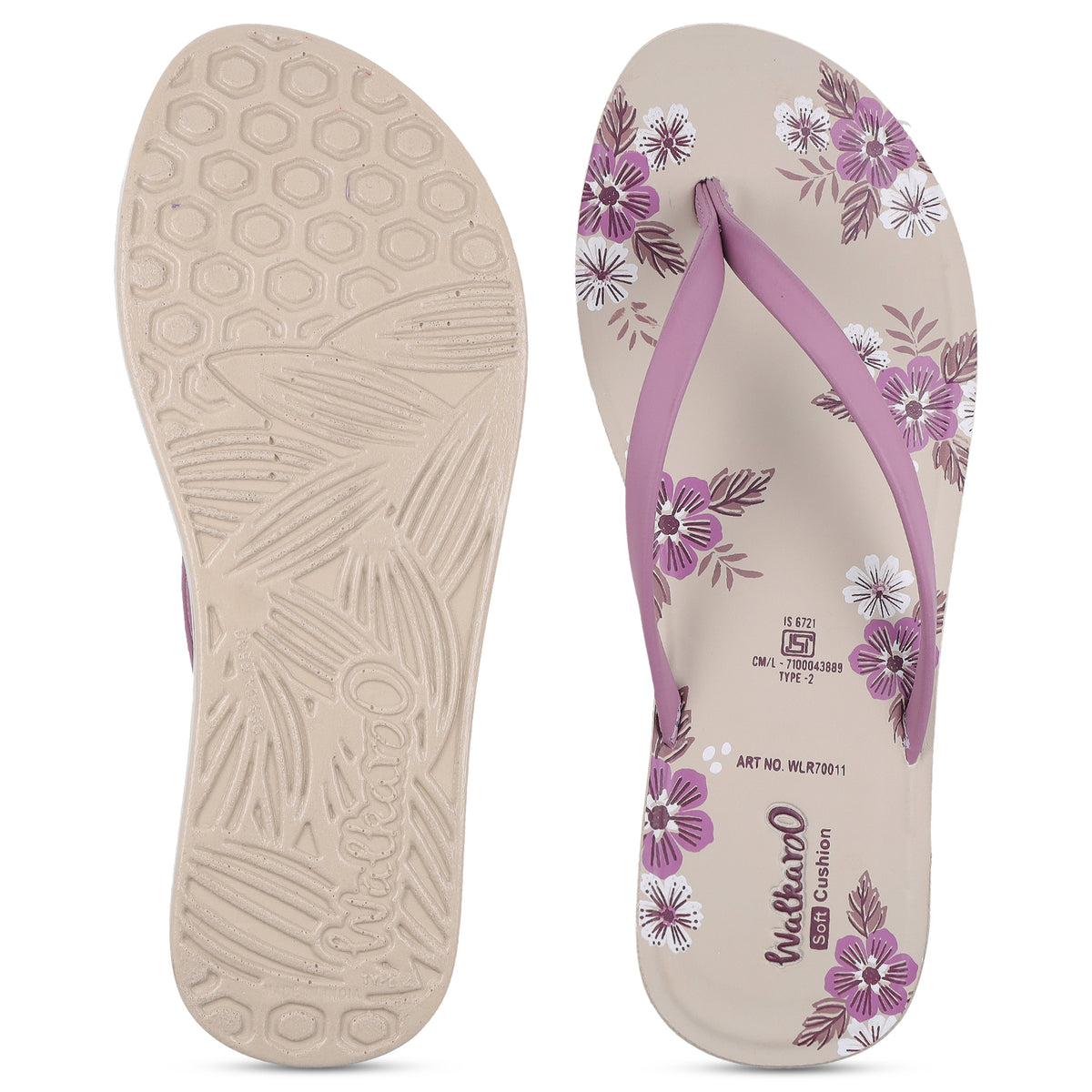 Women's Daily Wear Sandals  - WLR70011 Mauve