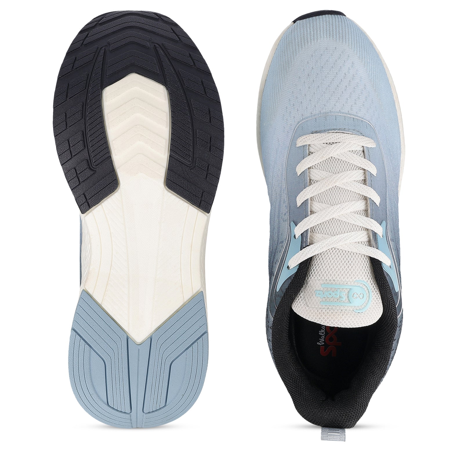 DANZO Men's Lace-up Sports Shoes - WS9147 Black Blue