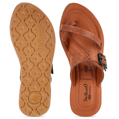 Women's Daily Wear Sandals  - WLR72028 Brown