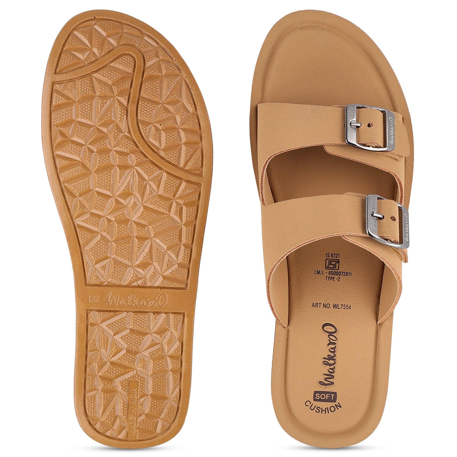 Women's Daily Wear Sandals  - WL7554 Beige