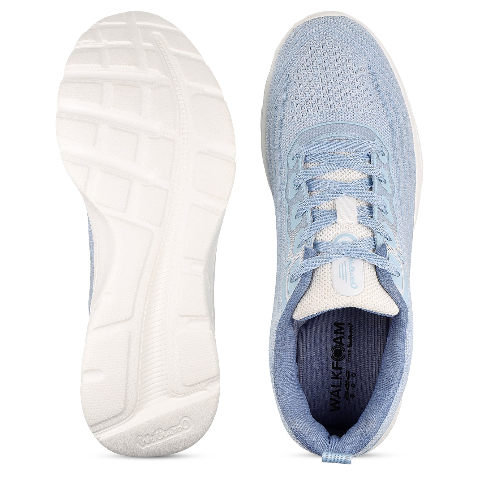 Women's Lace-up Walking Shoes - WS9913 Ice Blue