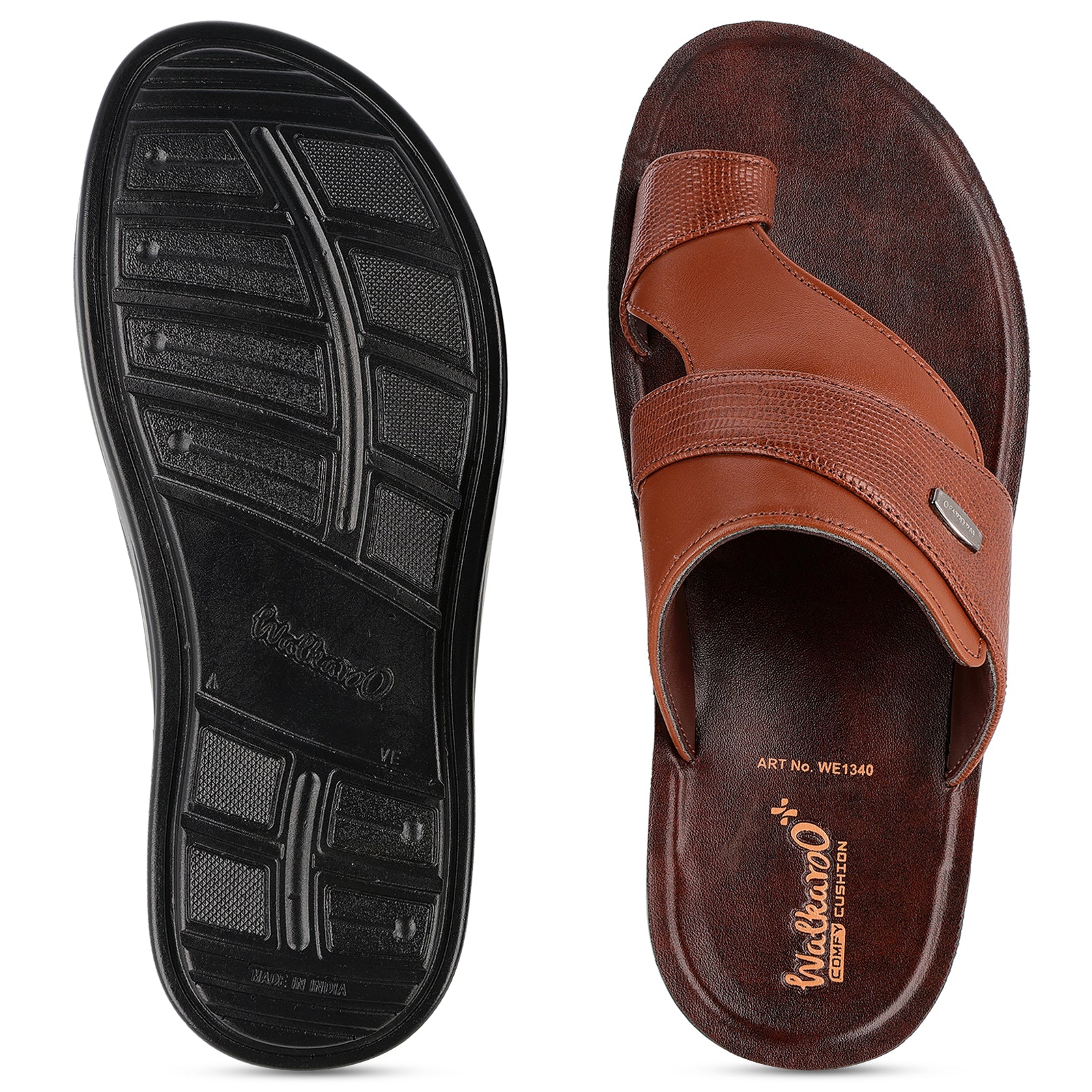 Men's Daily Wear and Office Sandals - WE1340 Brown