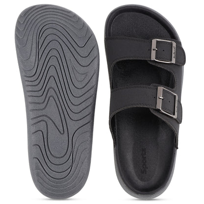 Men's Daily Wear Comfort Sandals - WC4487 Black