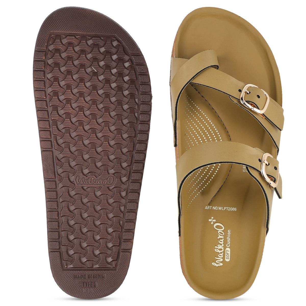 Women's Comfort Sandals - WLP72086 Cocoon Green