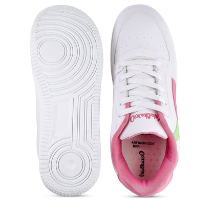 Women's Lifestyle Sneakers - WY3375 White