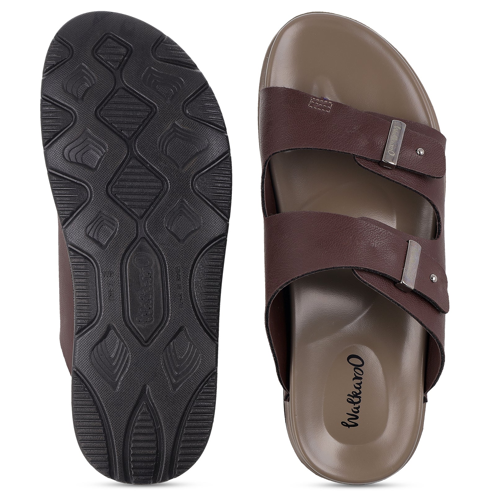 Men's Daily Wear Comfort Sandals - WGP53107 Brown