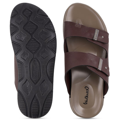 Men's Daily Wear Comfort Sandals - WGP53107 Brown