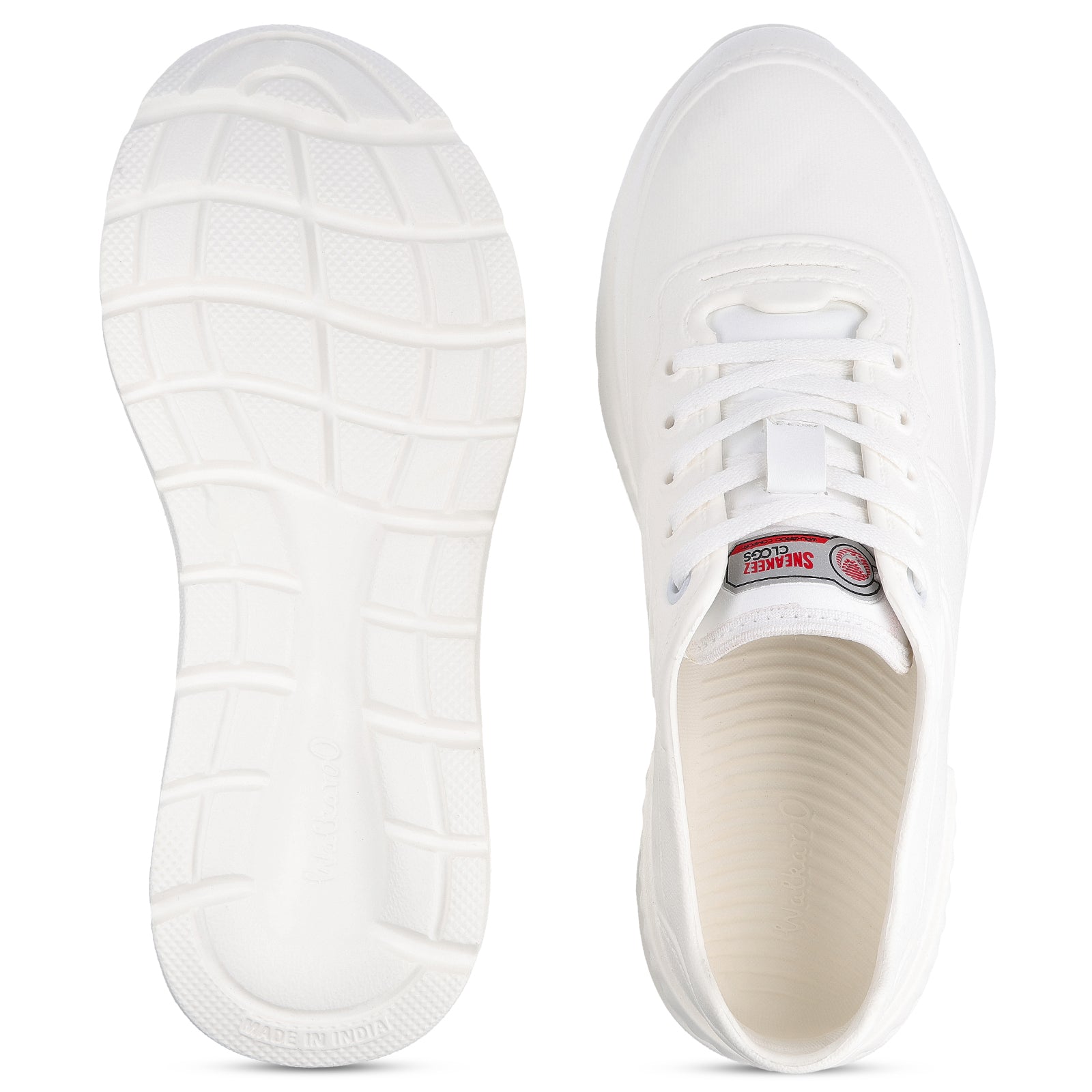 SNEAKEEZ Men's Rain Shoes - WC8806 White