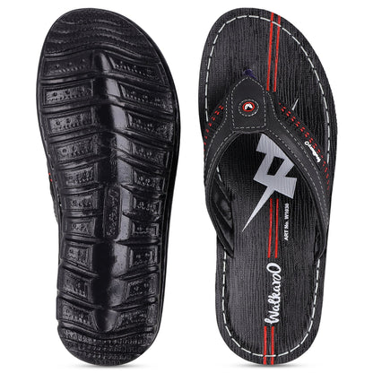 Men's Daily Wear Sandals - W1030 Black